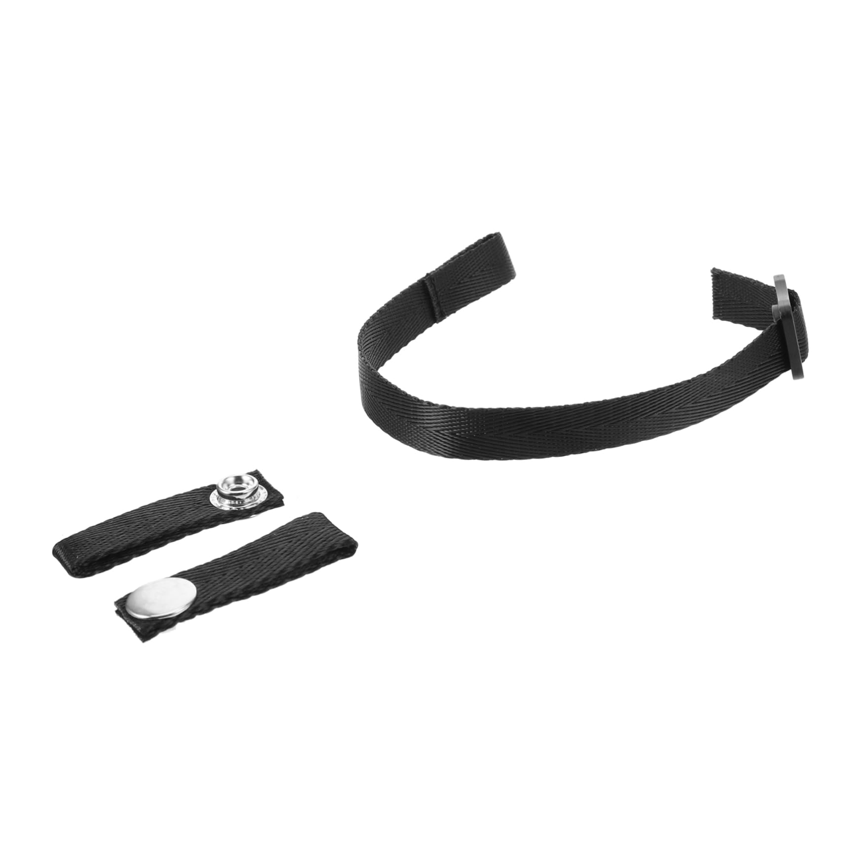 ibasenice Mentonera para Casco para Deportes De Hockey Casco De Hockey Adulto Acolchado Correa De La Barbilla del Casco Mentón Banda Universal Hebilla Poliéster Black