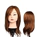 Tête à Coiffer Mannequin Femme d’Exercice Coiffure - 100% Cheveux Naturel Pour Etude Professionnel dans la Cosmétologie - Blond - Besmall