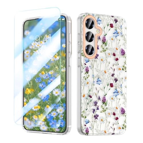 MILPROX Samsung Galaxy S26 Plus�P�[�X �ԕ� ���킢�� �N���A �����K���X�t�B�����t�� �ϏՌ� �\�t�g&�y�� �ϋv�� ������� �t�����[ �����l�C 6.6�C���`