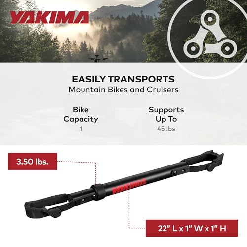 Image of Yakima TubeTop Mast-Style Bike Frame Adapter for Hitch Rack Transport