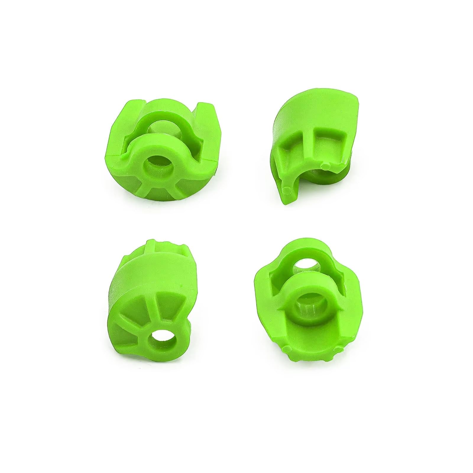RC Car Accessories for Arrma 6S 1/7 1/8 4Pcs Plastic Shock Cap Protector Shock Absorber Protection Cover AR330492 RC Car Upgrade Parts Accessories(Green)