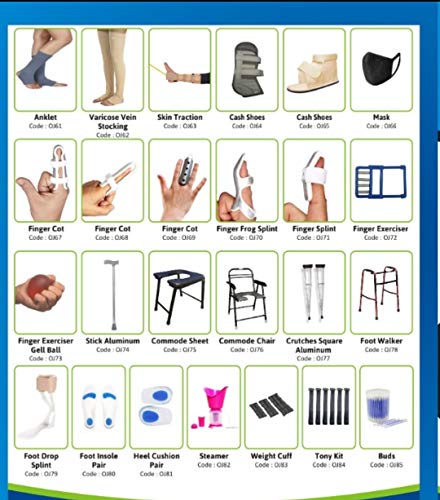 Image of Arm Sling Pouch with Elbow Support Brace for Broken and Fractured Hand