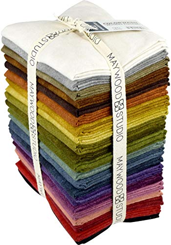 Bonnie Sullivan Woolies Flannel Color Wash 21 Fat Quarters Maywood Studio