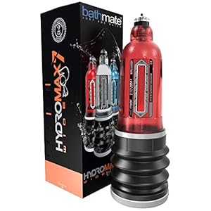 Bathmate Hydromax7 Wide Boy Red OS Badmat
