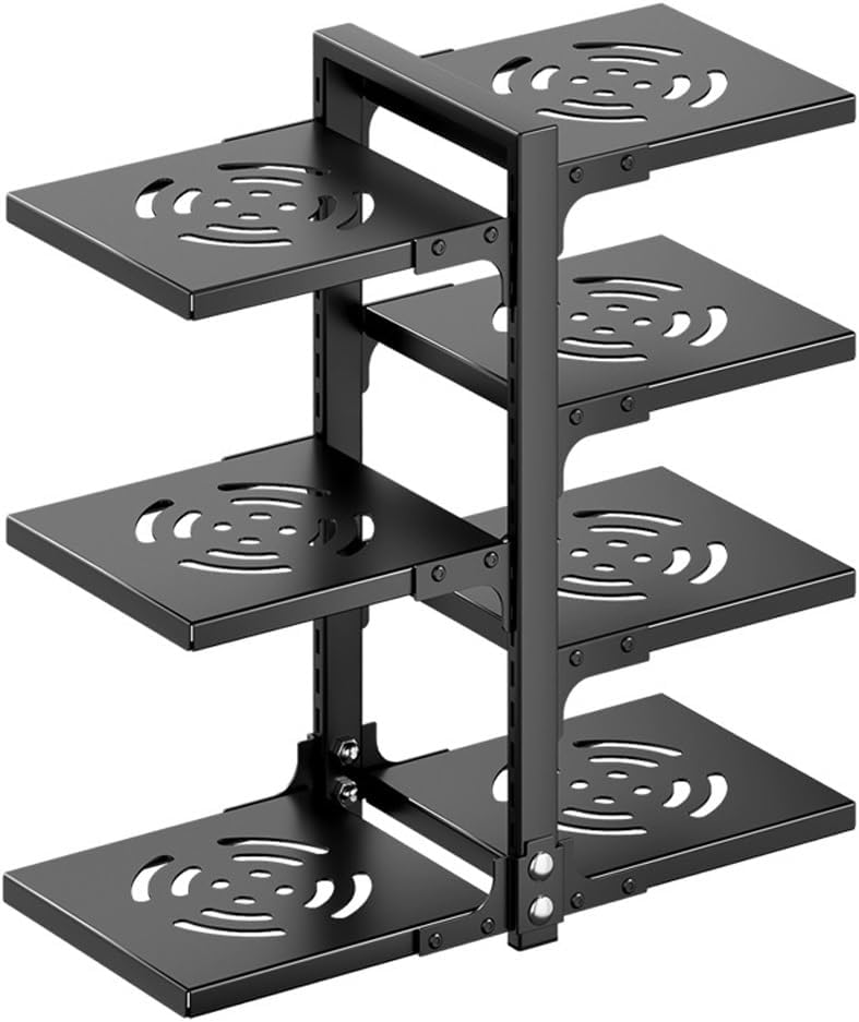 Kitchen storage rack household multi-layer pot countertop cabinet pot storage rack