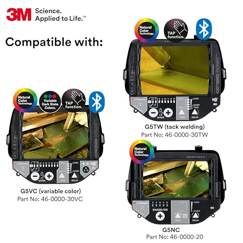 Image of 3M Speedglas G5-03 E Welding Helmet 09-0100-00, No ADF, Adjustable Head Suspension, Slim, Low Weight, Compatible with The 3M Speedglas Auto Darkening Welding Filters G5NC, G5VC, and G5TW