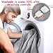 Lukasa Manta Electrica, 130x180cm Frazada eléctrica Franela con 6 Ajustes de Temperatura...