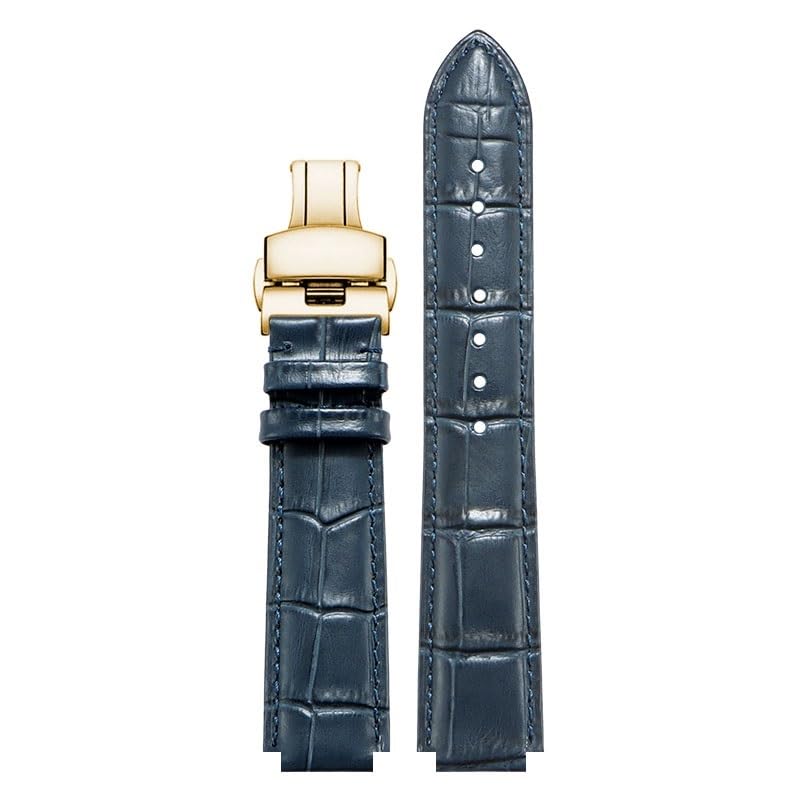 Bracelet montre en cuir pour Ulysse Nardin Marine 6300 | Élégance artisanale