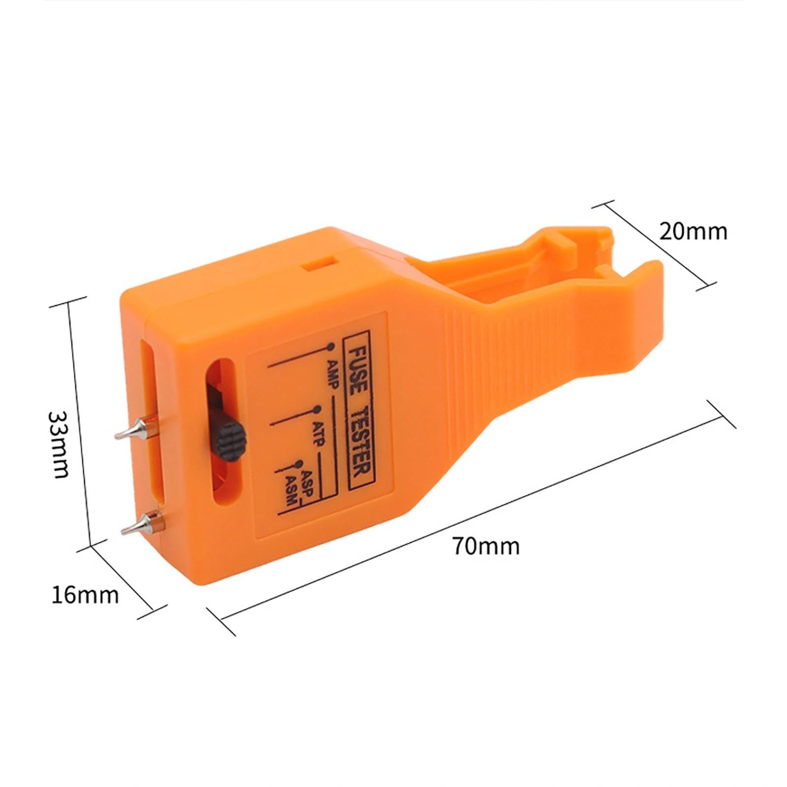 tester fusibili auto,Auto Tester per Fusibile Automobilistica Multifunzionale Strumento La Rimozione dell'Estrattore di Fusibili per Fusibile di Mini Standard con Indicatore LED(A)