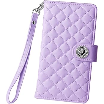 Amazon Co Jp North Leaf Docomo らくらくスマートフォン Me F 01l 手帳型 ケース カバー らくらく スマホケース スマートフォンケース 手帳 キルティング パープル F01l Qqs3 家電 カメラ