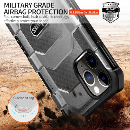 Coque intégrale iPhone 12 Pro Max robuste antichoc et rigide PC bleu - 2