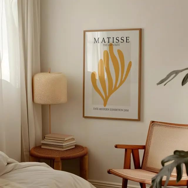 Art abstrait jaune de qualité premium pour décoration murale raffinée