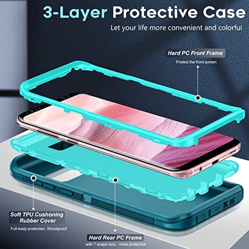 Coque extérieure en caoutchouc résistant pour Samsung Galaxy S8 Plus - 2