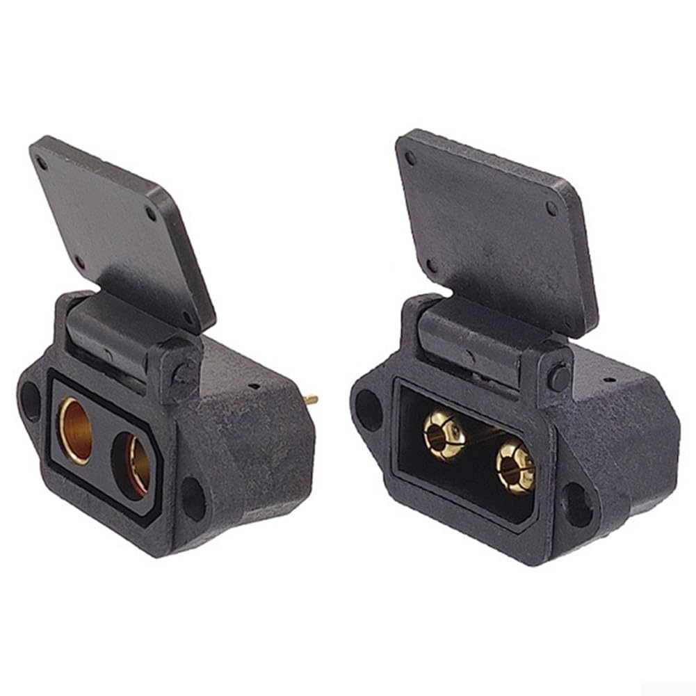 Battery Connector, QS8-S Battery Resistant Connector Anti-Static Connector Large Energy with Housing for RC Battery Connection(male + female)