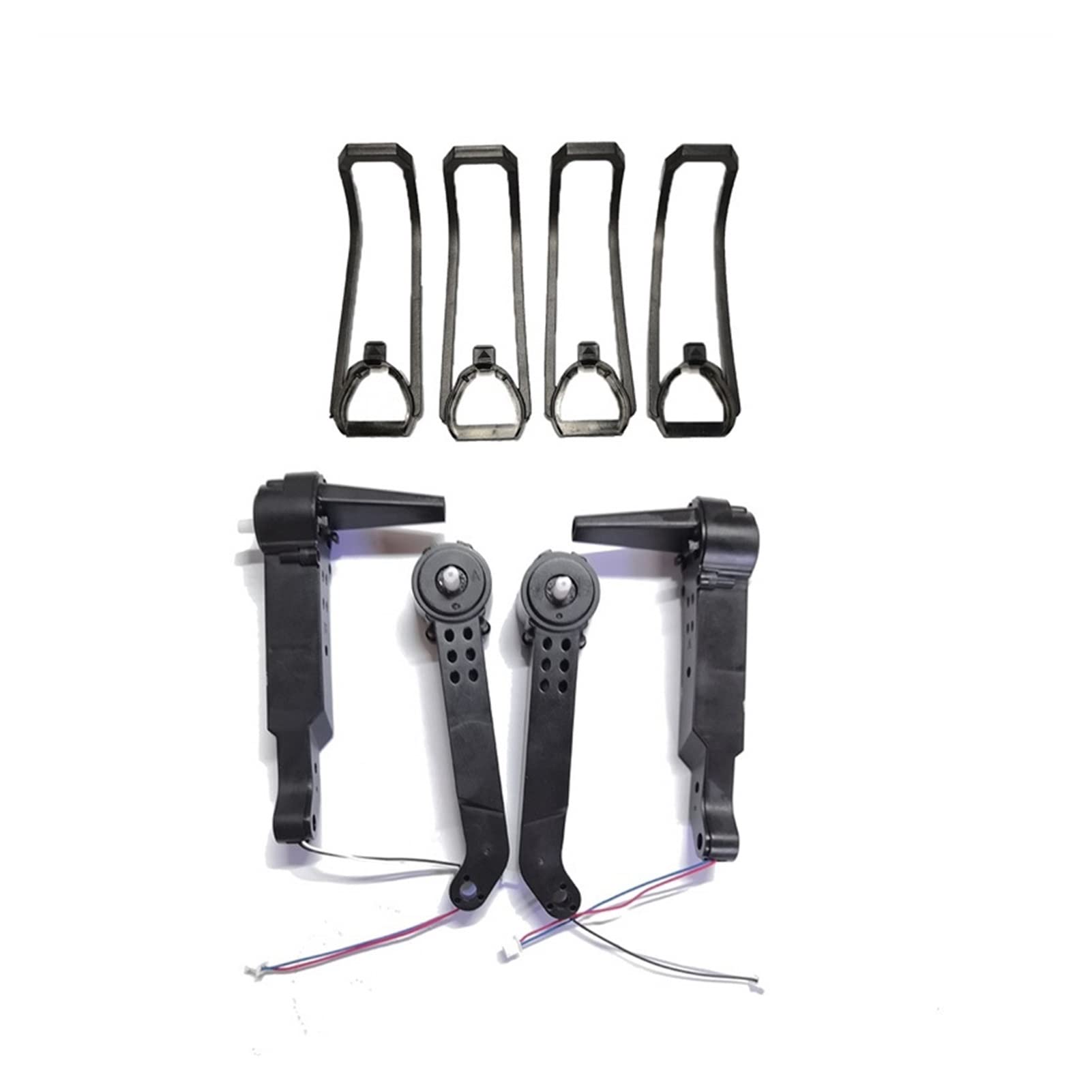 Foldable Arm Accessories With Engines Motor Gears Spare Parts Kit, for E525 E88 Rc Drone Arm Motor Repair Parts