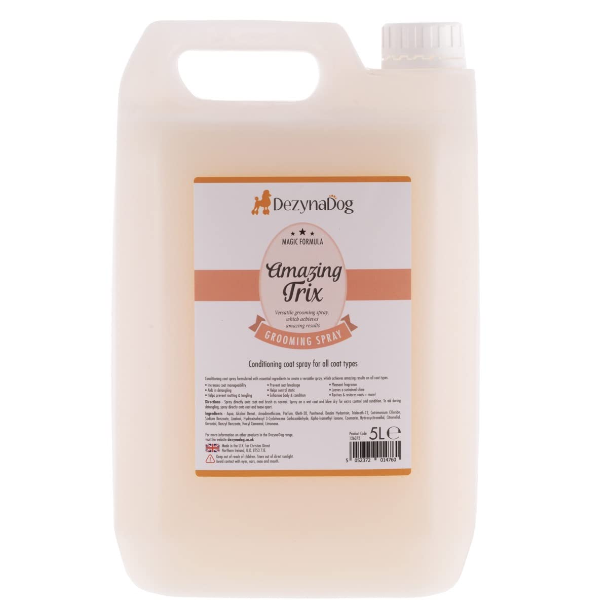 Amazing Trix 5L pour purifier le salon et les sols de votre maison de campagne