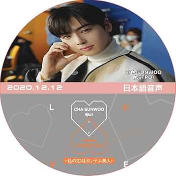 Amazon.co.jp: ASTRO DVD CHA EUN-WOO 1st Japan Fanmeeting 日本語