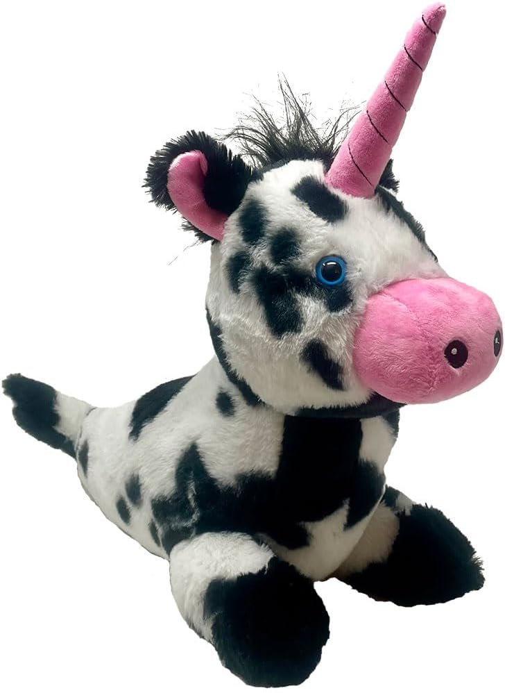 Randimals Narmoo Narwhal and Cow Plush Stuffed Toy, 15 inches, Soft & Huggable, Premium Quality Hybrid Animal Friend Encourages Adventure & Imagination