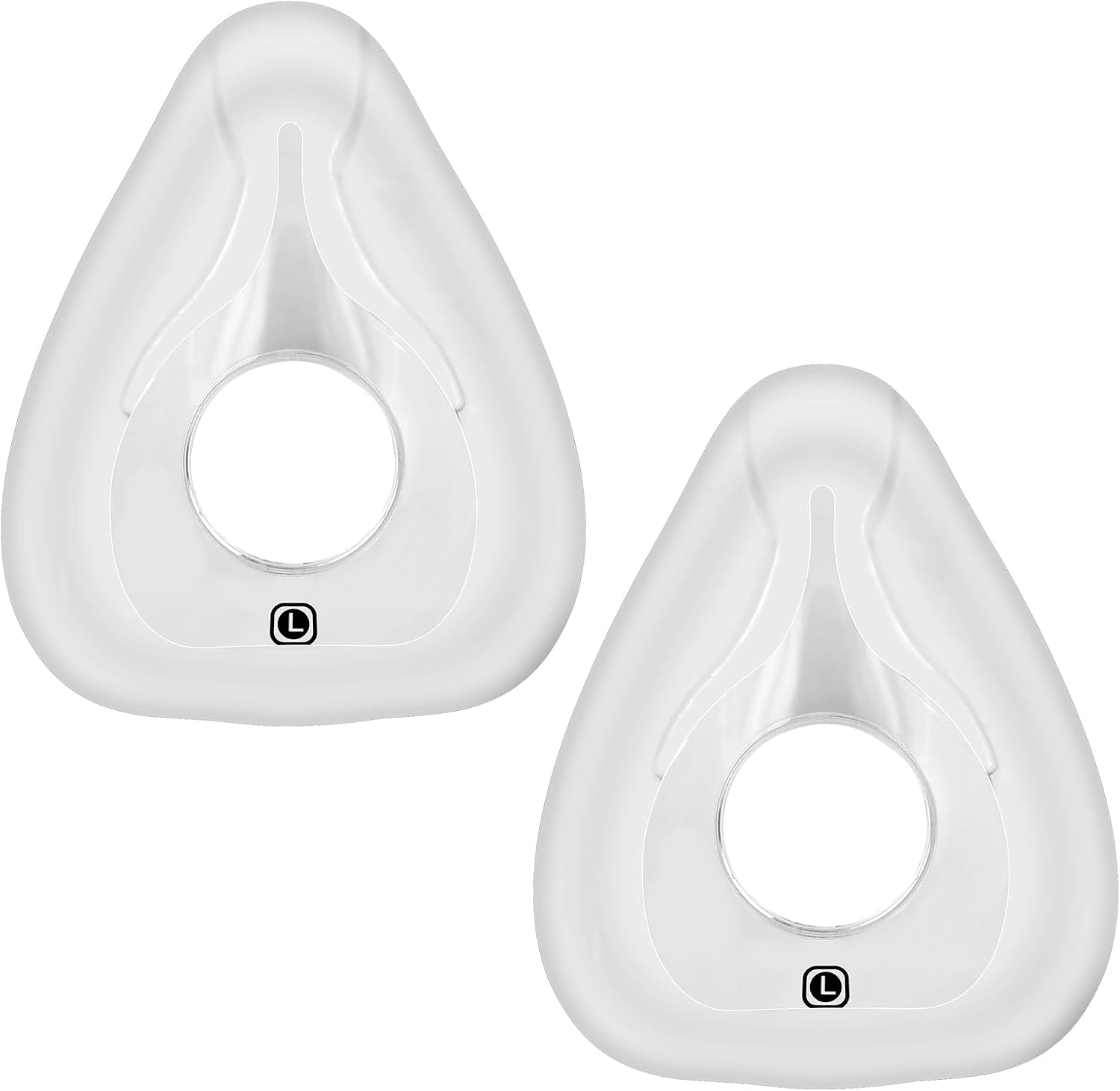 Replacement Cushion for ResMed AirFit F20 Mask, Full Face CPAP Mask Cushion Replacement, Reliable Seal Perfect Fit, Covers Nose and Mouth, 2 Packs, Medium