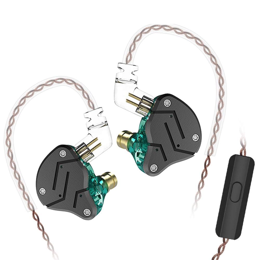【iem】NLINE KZ Zsn Headphones 1BA 1DD, KZ High Fidelity In-Ear Earphones with