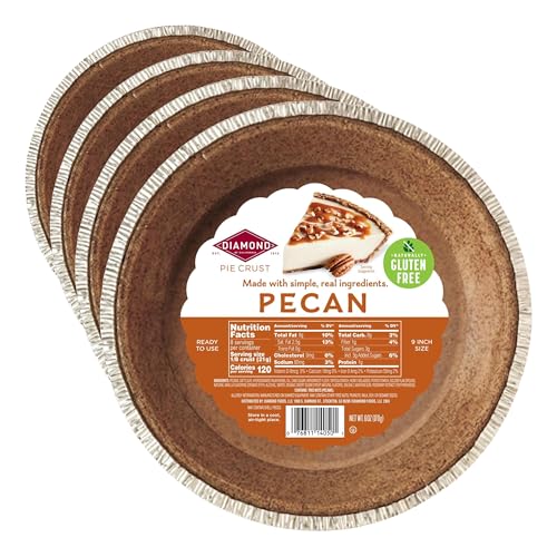 Image of Diamond of California Pecan Pie Crust, 6 Oz, 1 Unit (Pack of 4)