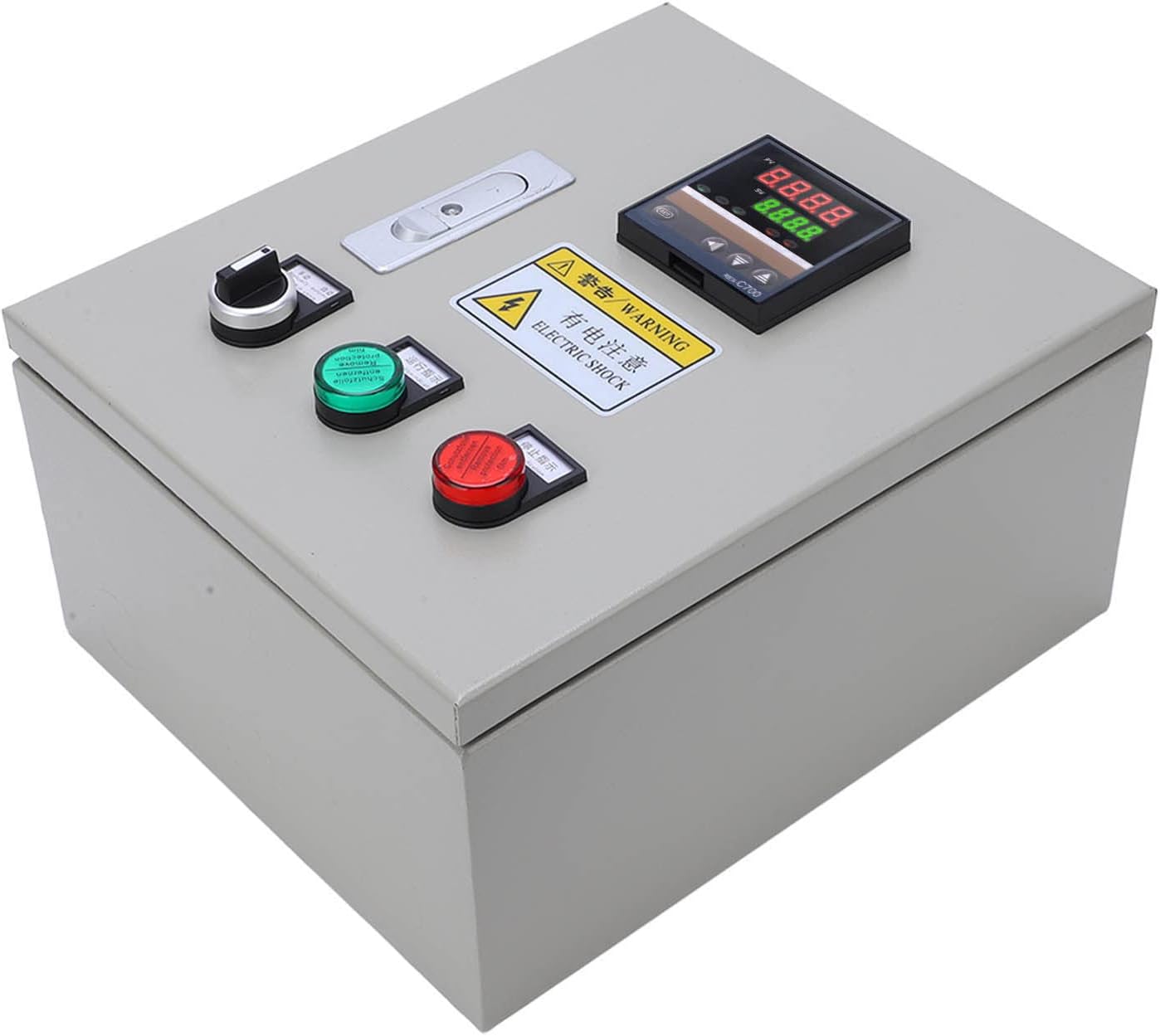 Generic Temperature Controller, Pid Temperature Controller with M6 Thermocouple AC 380V 3 Phase Intelligent Tatic Control Box Temp Controller for Home Brewing Oven Incubator