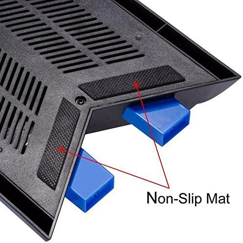 OSTENT All in 1 Vertical Stand Cooling Fan Dual Charging Power Station Disc CD Storage for Sony PS4 Console 6 51V2DaKGvmL. AC
