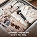 Dual Voltage 3 in 1 Hot Hair Styler – High-Speed Hair Dryer with Air Wrap for Women with Extra Long Barrel Air Styler, European Hair Tools Styling, Fast Drying and Quick Styling, Travel Case