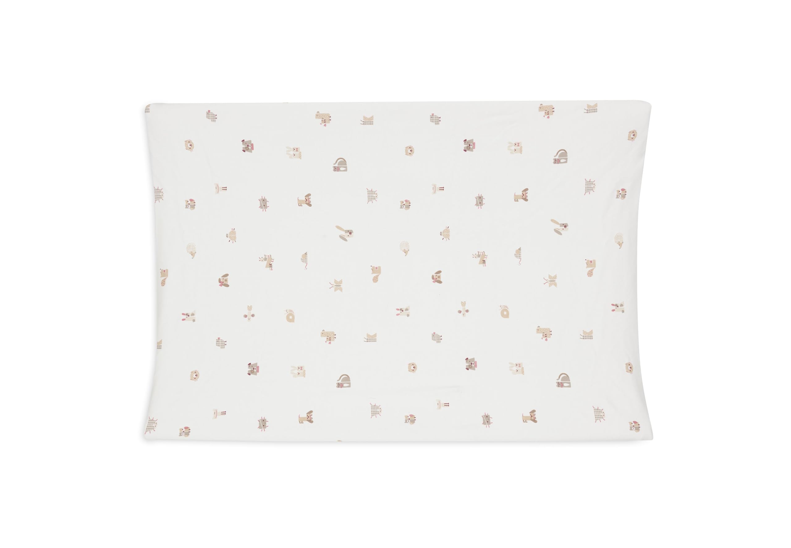 Jollein Jersey Changing Mat Cover - Animal Friends - 50x70cm - 100% Cotton - Oeko-TEX Certified - Changing Pad Cover - Image 2