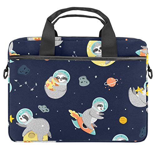 Sac ordinateur portable 13-14 pouces paresseux antichoc avec bandoulière confortable