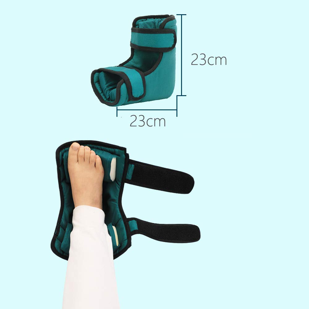 Almohadas para los pies - 1 par de Protectores para el talón - Cojines para el talón para Mantener el Calor, aliviar el Dolor de la presión y úlcera del talón