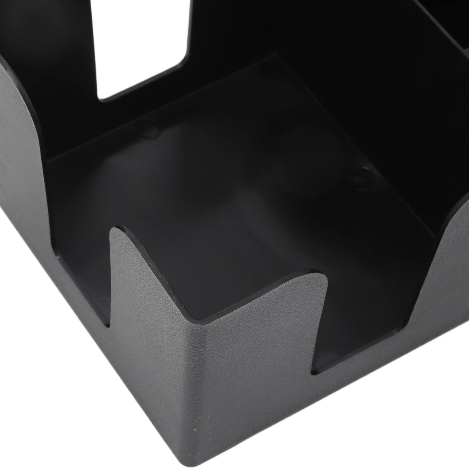 Restokki Coffee Station Organizer, Multifunctional ABS Upright Coffee Condiment Holder with 6 Compartments for Home and Office Use