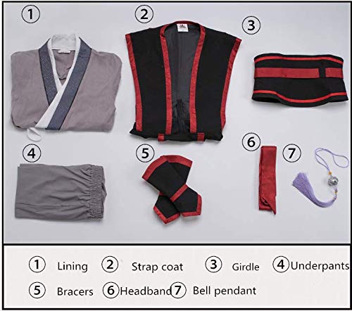 The Cos Wolrd Magical Daoist Master Wei Wuxian Wei Ying Cosplay (S) #TOP4