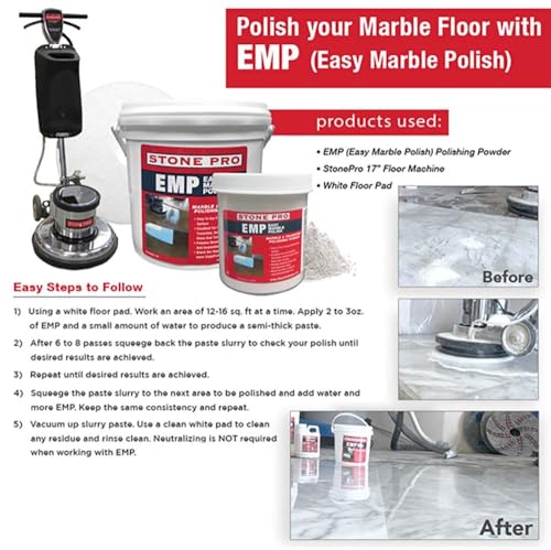 StonePro EMP Polvo Para Pulir Mármol 1 lb miniatura 2