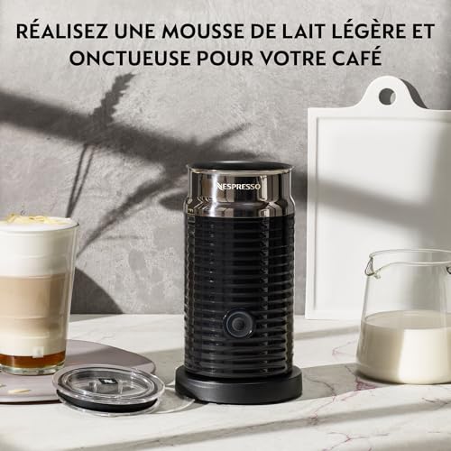 Nespresso Aeroccino 3 Mousseur à lait Noir