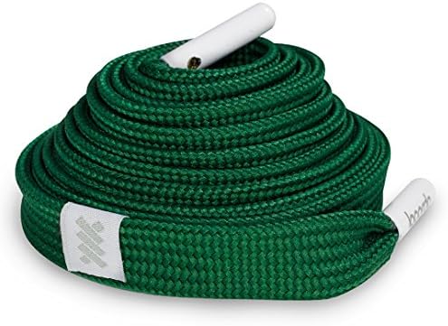 Shoelace Belt - Forest Green: Soft, durable, comfortable,100% polyester - Lacorda Threads