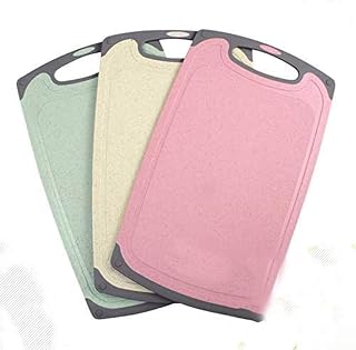 Kitchen Chopping Board (3-Piece Set) - Non-Slip Eco Cutting Board, BPA-Free, Dishwasher Safe, Easy-Grip Handle, Non-Porous