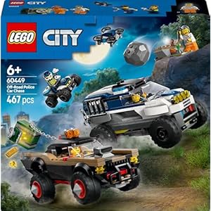 Amazon.co.jp - レゴ® シティ オフロードカーチェイス 60449