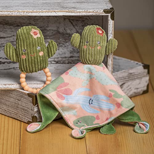 Mary Meyer Sweet Soothie Soft Baby Rattle With Teether Ring, 6-Inches, Cactus #TOP2