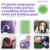 Happy Hoodie The Original Dog & Cat Calming Band - American Brand - Anxiety Relief/Noise Protection - Grooming - Thunder - Fireworks (Large, Black) - Since 2008 #2