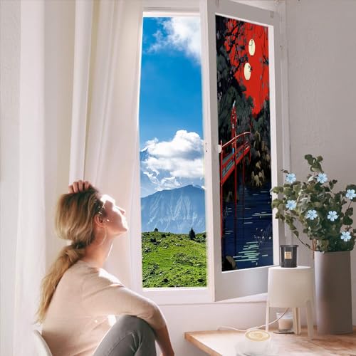 Vinilo para ventana efecto vidrio esmerilado 17.7 x 23.6 in miniatura 5