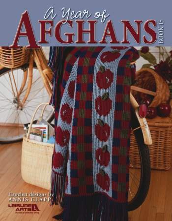 Year Of Afghans Book 15, A - Crochet Patterns