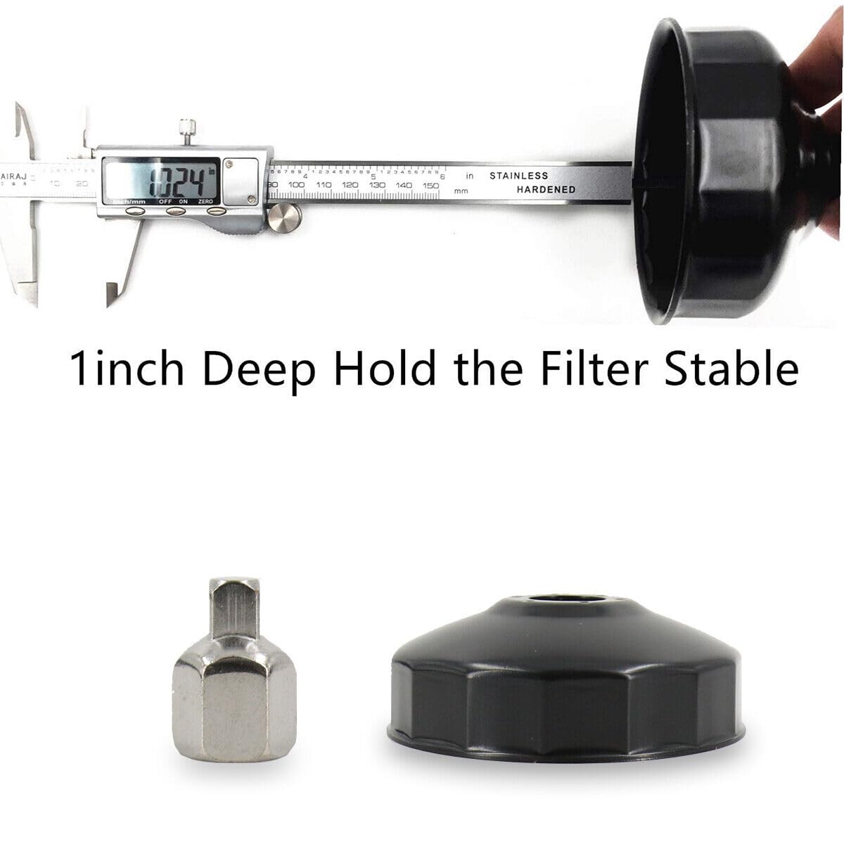 16 pezzi chiave a bussola per filtro olio a tazza, set di rimozione, set di chiavi per filtro olio per auto, set di chiavi a bussola per filtro olio da 3/8", set di chiavi a bussola per filtro olio
