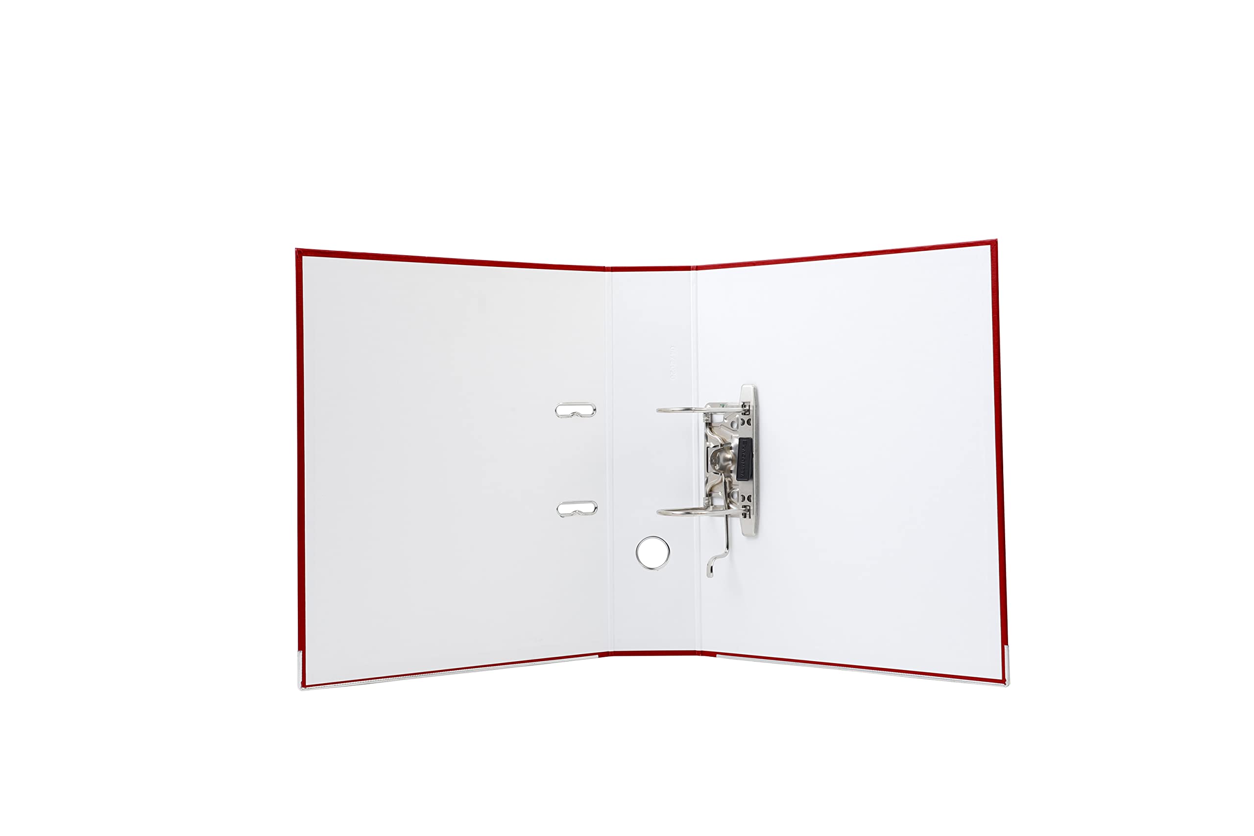 Exacompta - Réf. 918418B - Carton de 20 classeurs à levier A4 - Dos 75 mm - Mécanique 80 mm - Dimensions extérieures : 31,8 x 28,4 x 8 cm - Format à classer A4 - Coloris : Bordeaux