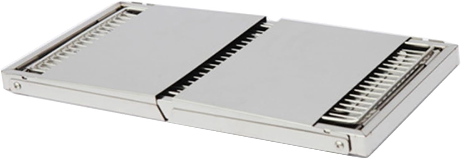 Portable Folding BBQ Stove Outdoor Camping Detachable Home Charcoal Firewood Stove for Hiking