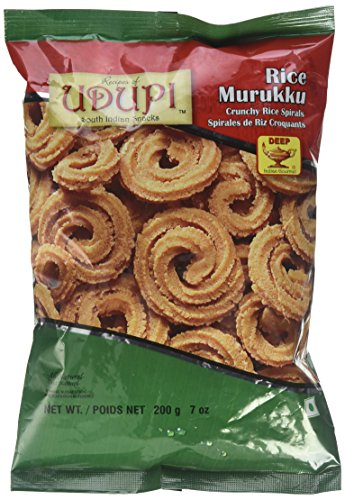 Deep Rice Murukku Snacks - Home style Indian Namkeen -