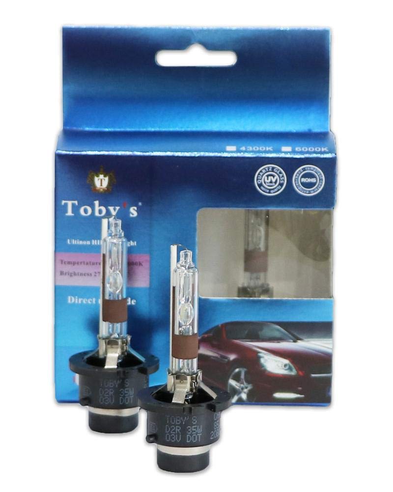 Toby'S D2R - Hid Xenon Oem Replacement Headlight Bulb 75W 2700Lm 6000K (Pack Of 2)