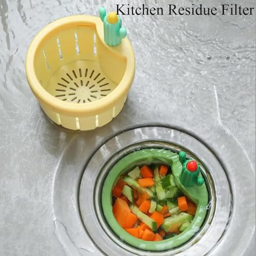 Colador de fregadero de cocina con diseño cactus miniatura 7