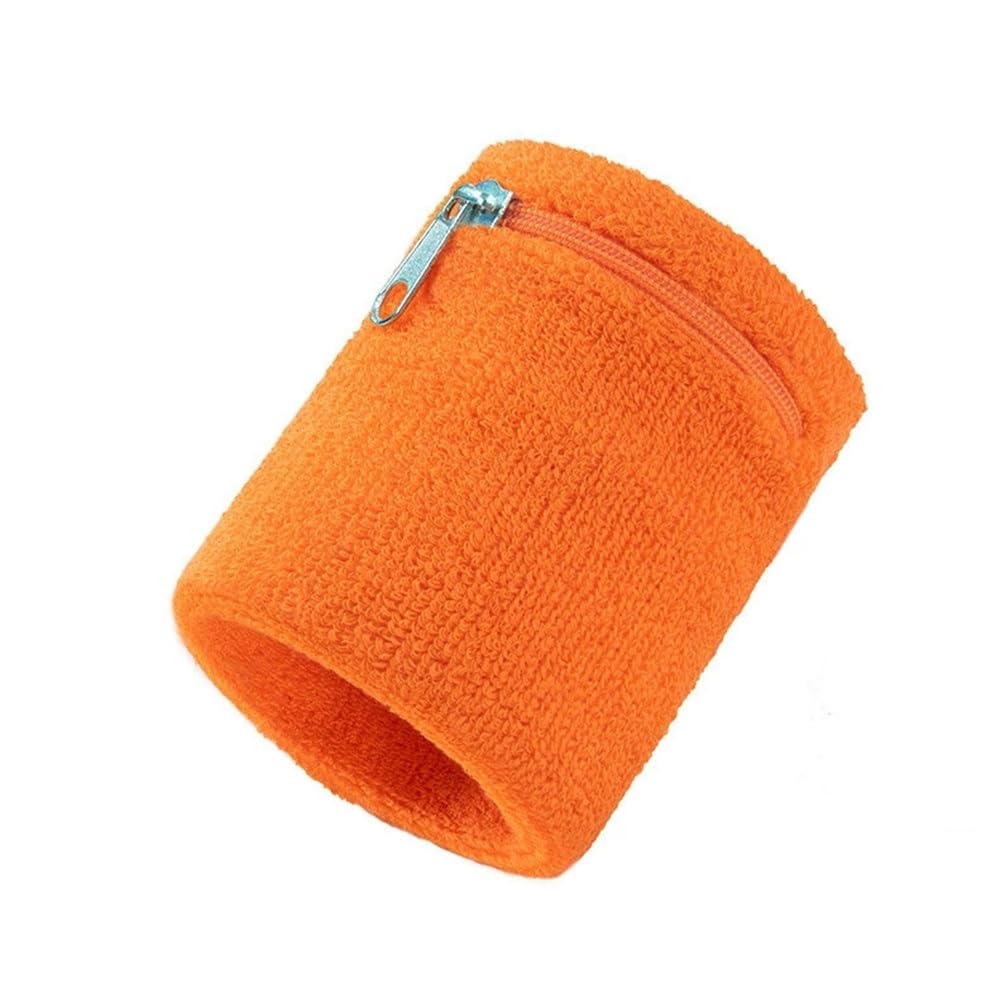 Fasce da Polso per Esercizi Asciugamano Tascabile con Protezione for Il Polso con Cerniera per Uso Puotidiano(Colour 2)