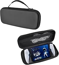For PlayStation Portal Remote Player, Storage Bag, For PlayStation 5 (PS5), Storage Case, Convenient to Carry, Shock Resistant (Black Bag)